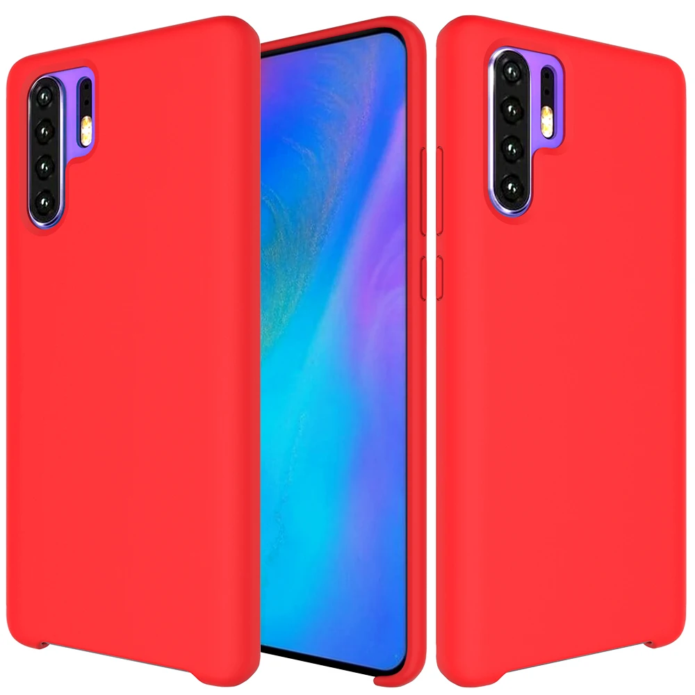 

Huawei Mate 20 P30 Pro Soft Liquid Silicon Case Back Cover Huawei Mate 20 Lite Mate20 Pro nova 4 honor V20 Protective Funda Case