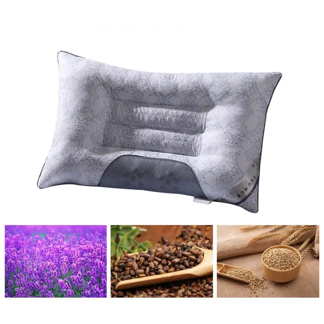 

Semi-magnetic Cassia Pillow Buckwheat Orthopedic Breathable Picture Cervical Health As Lavender Neck