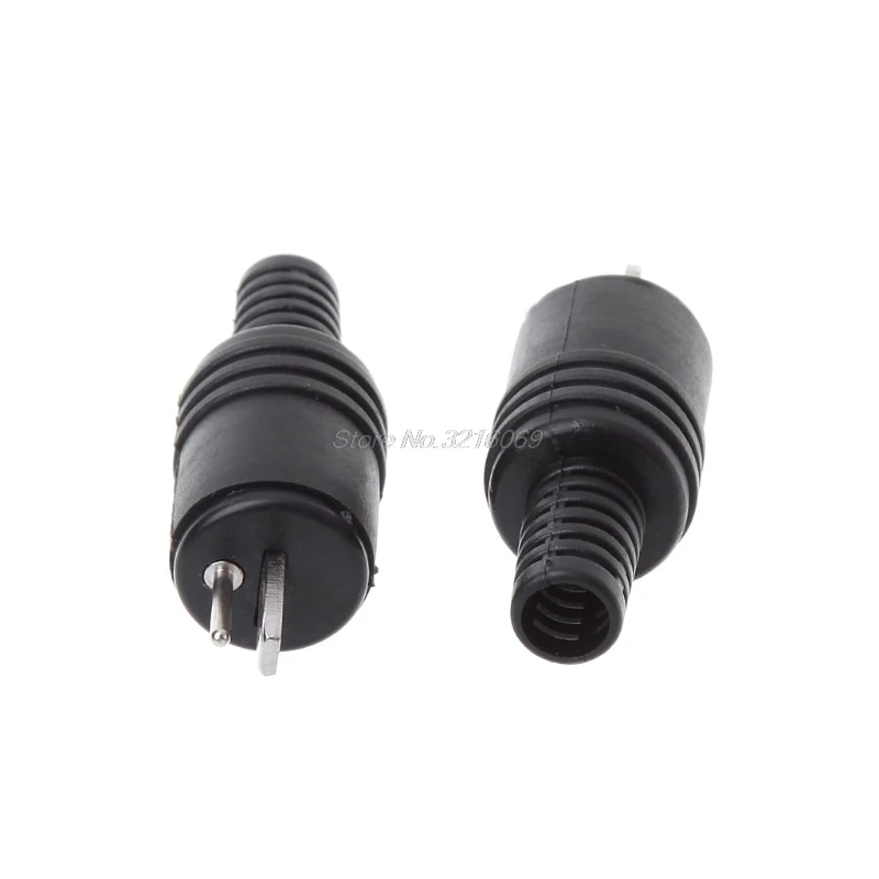 10 Pcs 2 Pin DIN Speaker Plug 2-Pin Plug Hifi Loudspeaker Cable Solder Connector Whosale&Dropship