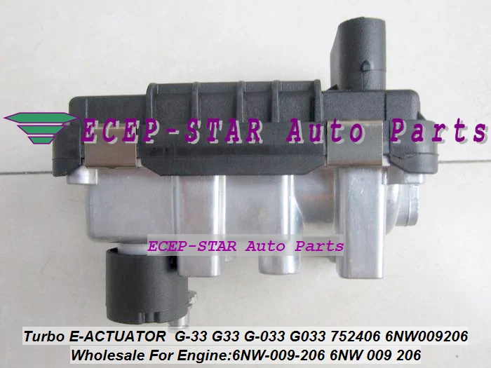 Turbo Electric Actuator G-33 G33 G-033 G033 752406 6NW009206 6NW-009-206 6NW 009 206 Turbocharger Boost Actuator wastegate (1)