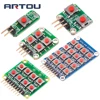 Micro interrupteur 1x2/2x2/2x4/4x4, clavier matriciel, bouton indépendant 8 bits, Module de clavier à Expansion externe MCU ► Photo 1/6