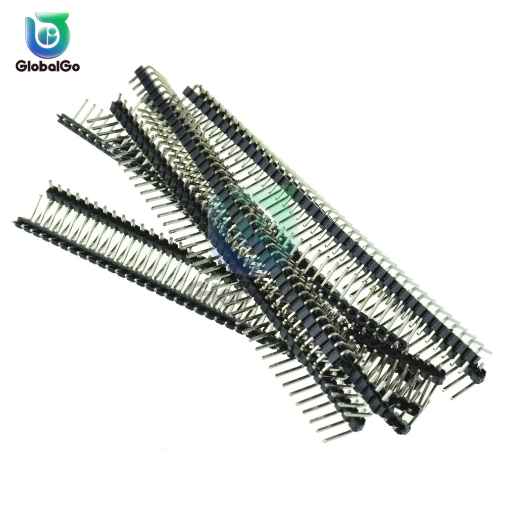 3 шт./лот 40 Pin 1x40 Однорядный штыревой разъем 40pin полосы для платы Arduino