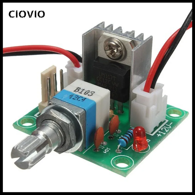 LM317 DC Linear Converter Down Voltage Regulator Board Speed Control Module    