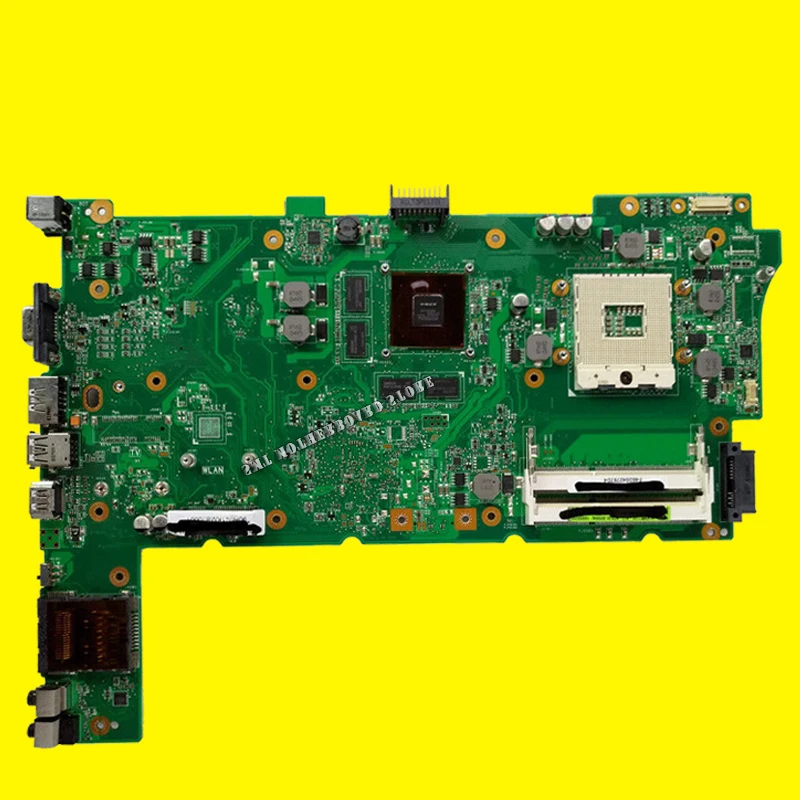 Akemy N73SM материнская плата для ноутбука REV.2.0 For Asus N73S N73SV 2 RAM слот с GT410M/2G Графический
