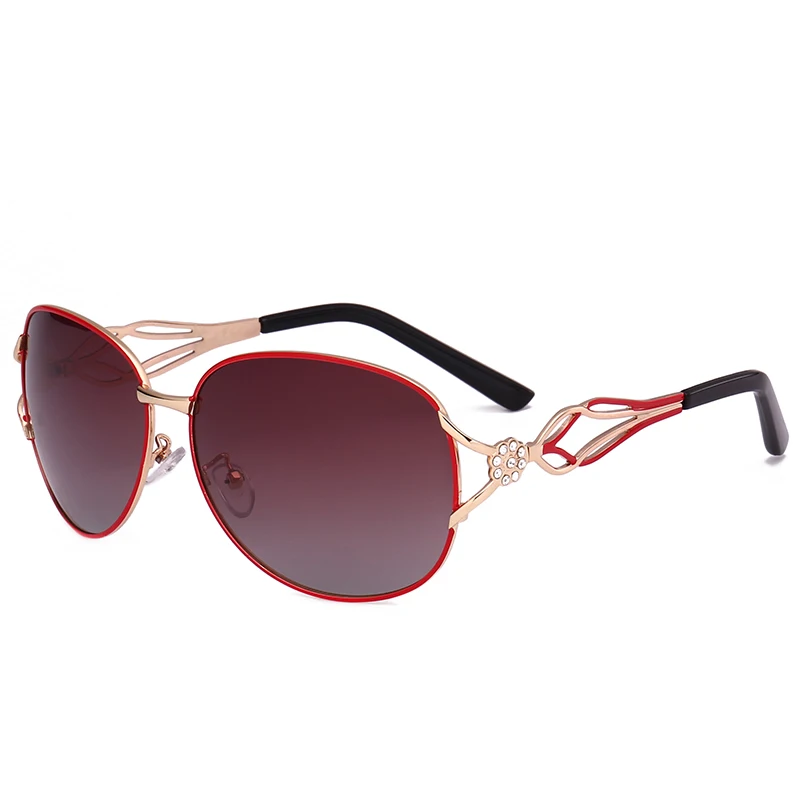 DRESSUUP Diamond Роскошные Бабочка солнцезащитные очки для женщин для брендовая дизайнерская обувь Винтаж Модные Защита от солнца очки с чехлом - Цвет линз: C1