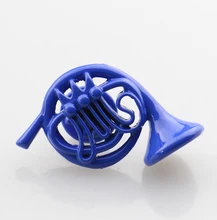 Nieuwe Himym Hoe Ik Uw Moeder Blauw Franse Hoorn Pins Vrouwen/Mannen Broches Tv Serie Sieraden