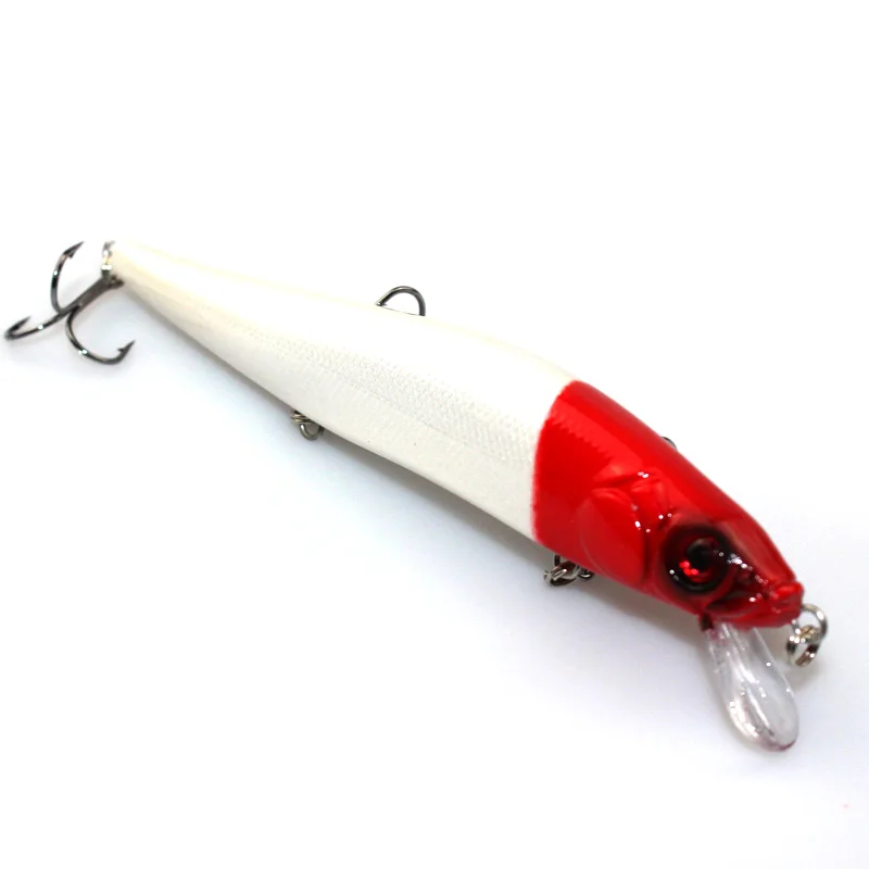 1 pieza señuelo de pesca de cebo duro piezas Minnow Wobblers 14 cm 23g Crankbait graves 3D Eyes pesca jig aparejos de pesca YE-251