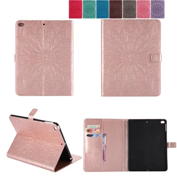 

Sunflower Book Flip Case For iPad Air 1 2 Casual Smart Sleep Leather Stand Flip Cover For iPad Air 1 2 For iPad 5 6 Folio CASE
