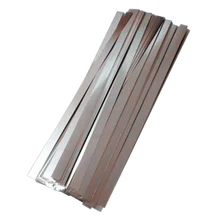 0,1 мм x 6 мм x 100 мм 100 шт Чистый Никель пластина ленточная полоса листы 99.96% для батареи точечный сварочный аппарат оборудование