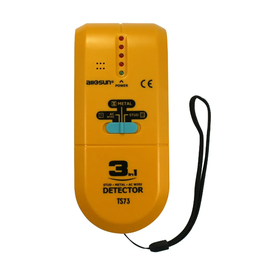 Все-солнце TS73 3в1 металл/дерево Стад/AC провода Стад искатель настенный сканер металлоискатель ручной Pinpointer