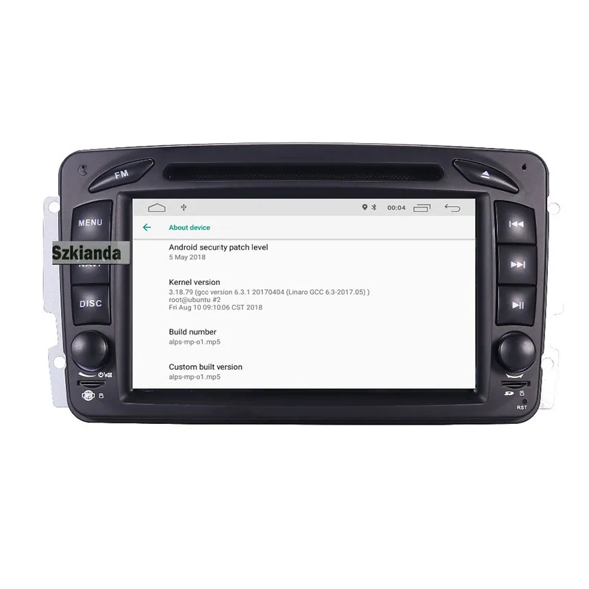 Discount In Stock 7"Android 9.0 Car DVD Player For Mercedes Benz CLK W209 W203 W463 W208 Wifi 3G GPS Bluetooth Radio Stereo audio media 30