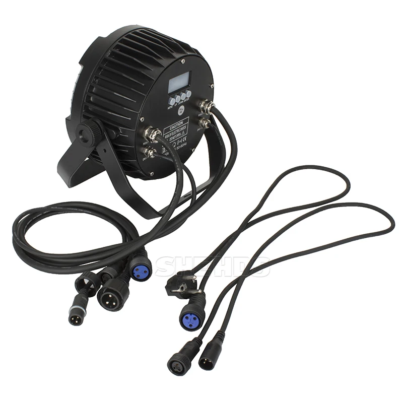 Effect para Piscina ao ar Decorações de Natal à Prova d' Água Levou Par Plana Dmx512 12x12 w Rgbw Disco Party dj Stage Lighting Livre 35 À prova d' água LEVOU Par Plana