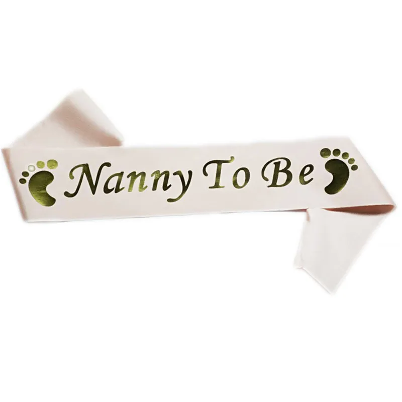 Party Shoulder Strap Pink Grand Baby Shower Mummy To Be Nanny To Be Etiquette Belt Baby Shower Party Supplies Birth qq062 (5)
