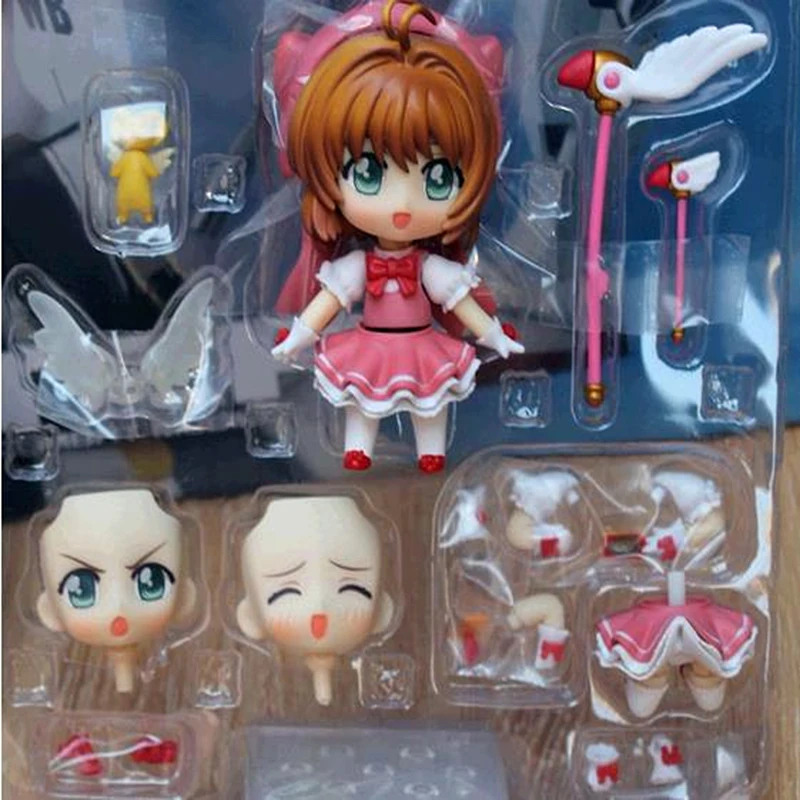 10 см Nendoroid Cardcaptor Sakura#400 Li Syaoran#763 фигурка модель милая кукла Аниме Коллекция игрушки; лучший подарок для друга - Цвет: without retail box