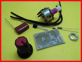 

Free Shipping! With switch dimmer module 100W dimming circuit board DIY kit