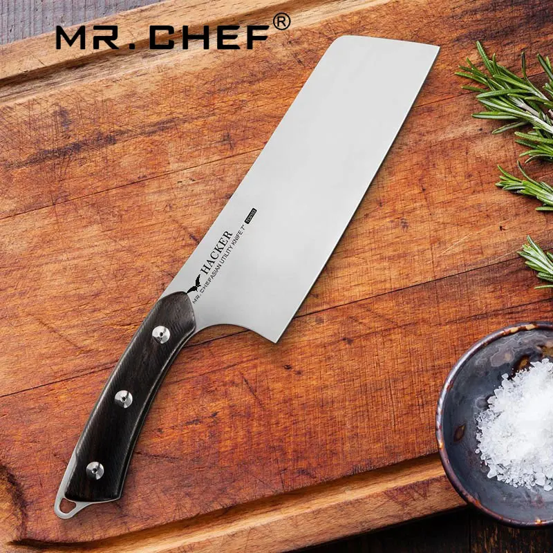 Buy Professional Small Cleaver 7Inch Slicing Knife Kitchen Cutlery Japanese