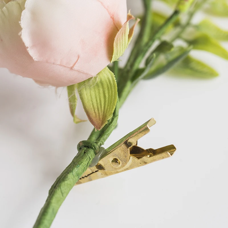 Miz 1 шт. Искусственные цветы настенные украшения для гостиной свадебный подарок аксессуары цветок клип шторы аксессуары