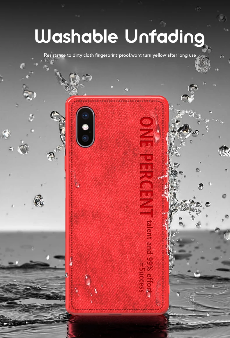 ADKO роскошный цветной чехол для iPhone X тканевая Текстура ультра-тонкая задняя крышка Funda для iPhone X Xs Max Coque