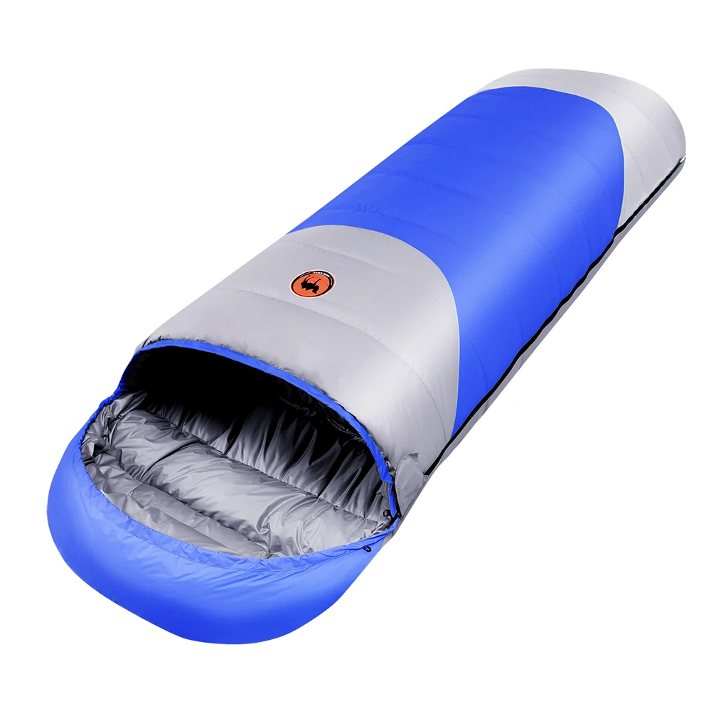 Desert camel down sleeping bag 1800g winter duck down sleeping bags