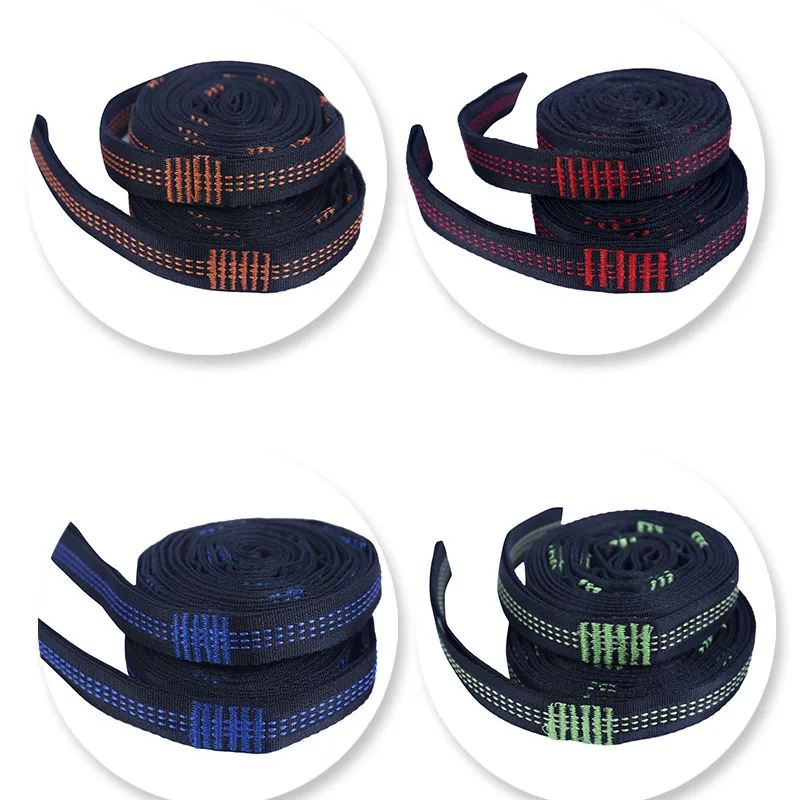 

High uality Hammock Straps Professional Outdoor Equipment Weighing 500kg Safe Protection Outdoor Adventure Essential Best Gift