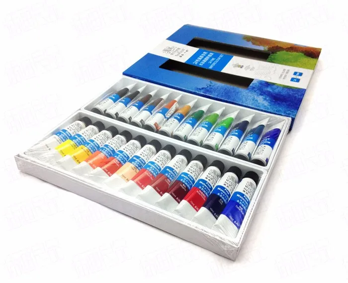 Winsor Newton тонкие акварельные краски в наборе 10 мл 12 цветов 18 цветов 24 цвета