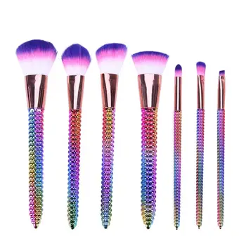 

7pcs Corn Makeup Brushes Eyebrow Eyeliner Blush Cosmetic Concealer Tools