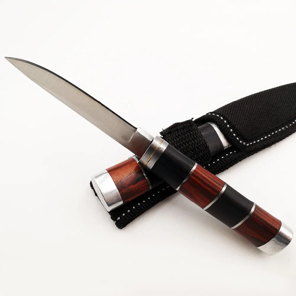 Тактический карманный нож Tanto 440C Лезвие Палисандр Ручка Кемпинг Открытый выживания охотничьи боевые ножи полезные фрукты EDC инструменты