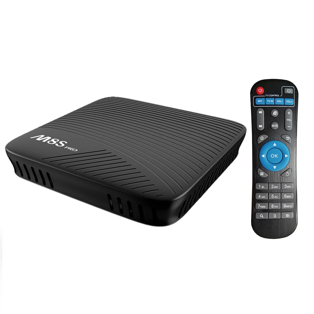 

M8S PRO DDR4 Android 7.1 Tv Box Amlogic S912 Octa Core 3G/32G Smart TV Box WIFI 4K Movies Android Media Player