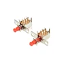 Interrupteur à bouton-poussoir de verrouillage PCB à Angle droit PS-22F03, avec trou fixe, Double pôle à 6 broches, verrouillage automatique, 10 pièces ► Photo 3/3