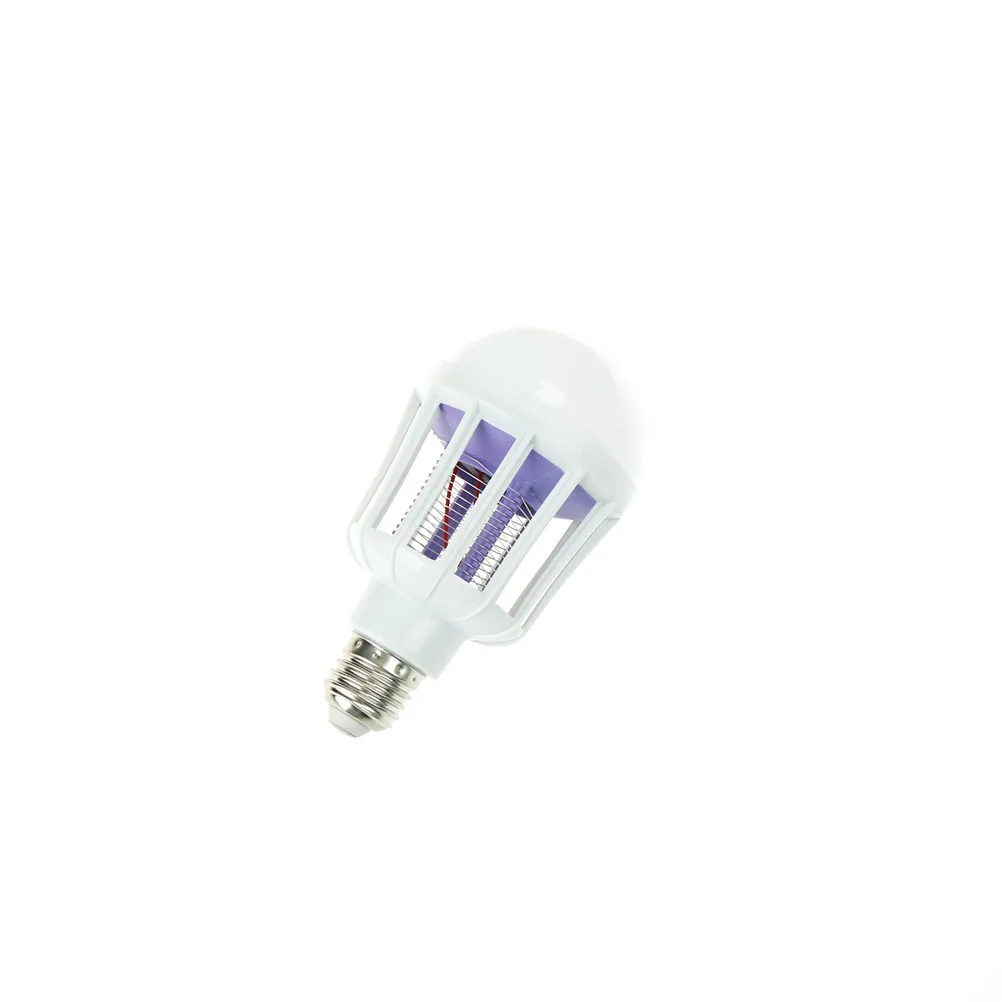 

E27 2 in 1 Bug Zapper LED Bulb 220V Mosquito Killer Lamp 15W Pest Control Light Bulb for Foyer Bedroom Harmless