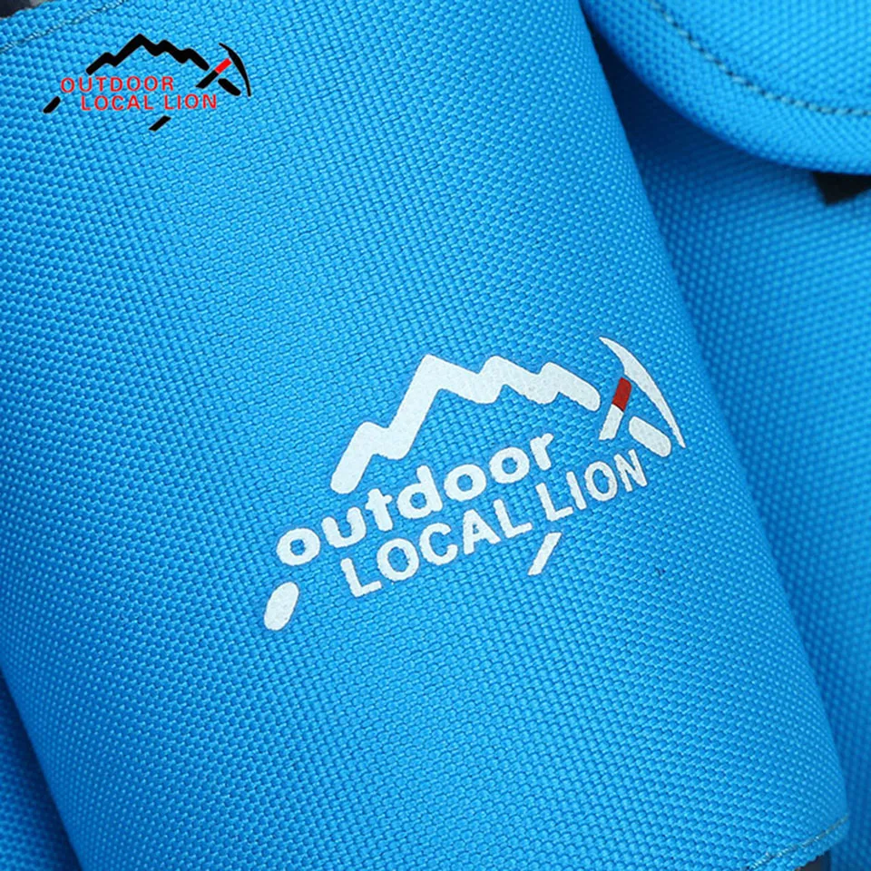 Riñonera con cremallera, bolsa para correr, unisex, de León, para viajes, práctica, para senderismo, deporte, cintura, bolsa para correr, riñonera para bicicleta de carretera
