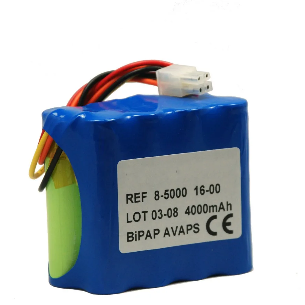 

3800mAh New electric-driven ventilator battery for RESPIRONICS 8-500016-00 BiPAP Focus