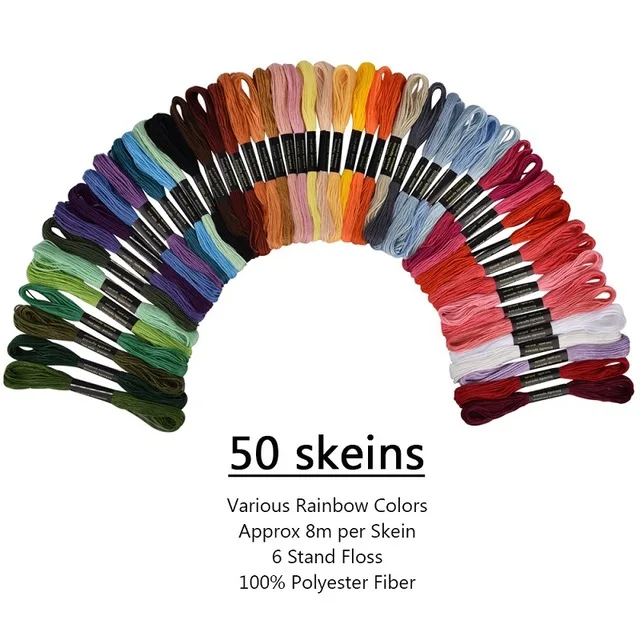 50-100-Colors-Mixed-Cross-Stitch-Cotton-Sewing-Skeins-Pen-Needle-Set-Thread-Embroidery-Floss-DIY (1)