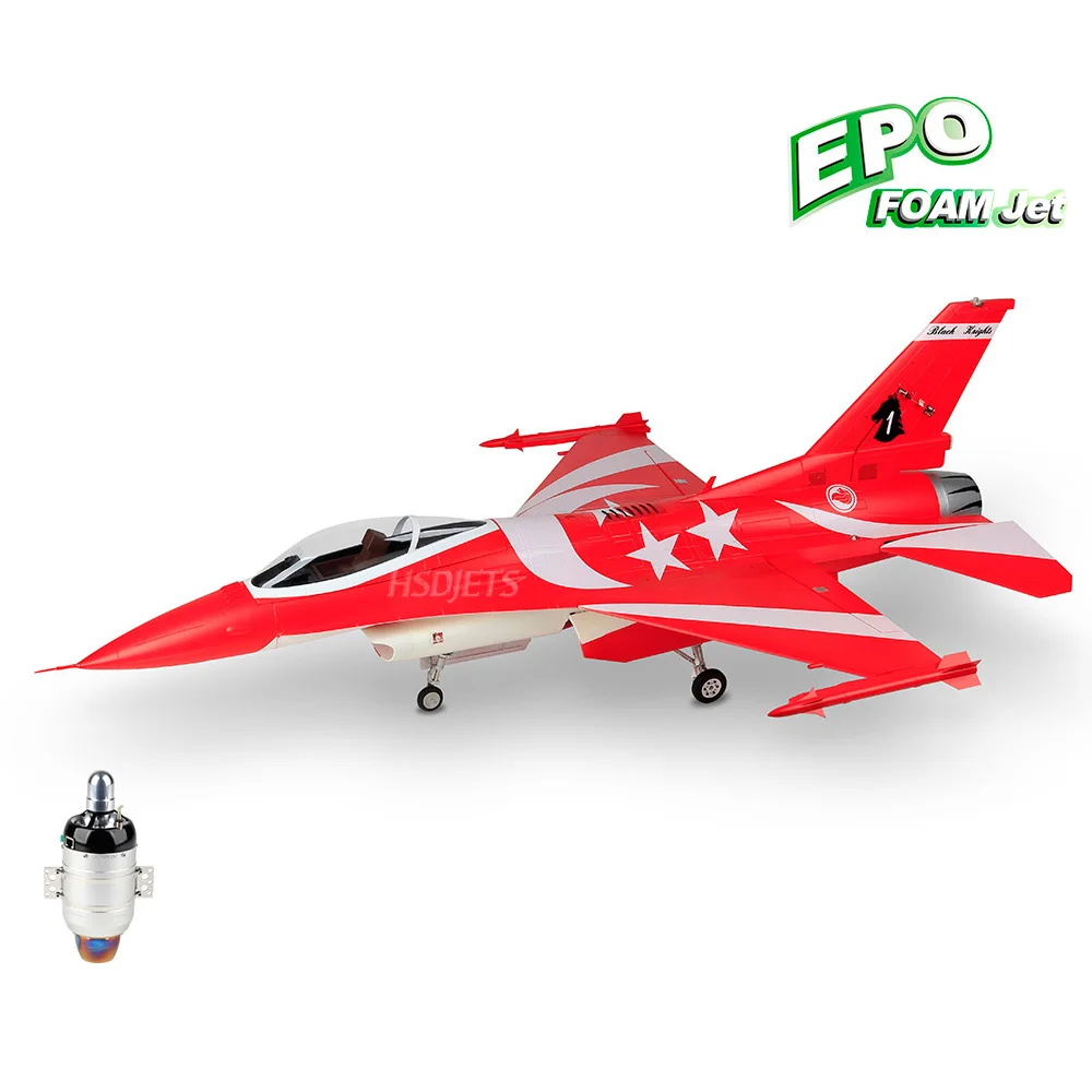 

F-16 BLACK KNIGHT RC JET Camouflage Airplane 6/K60 Turbine Engine RC Fixed Wing Jetcat Airplane PNP/ARF