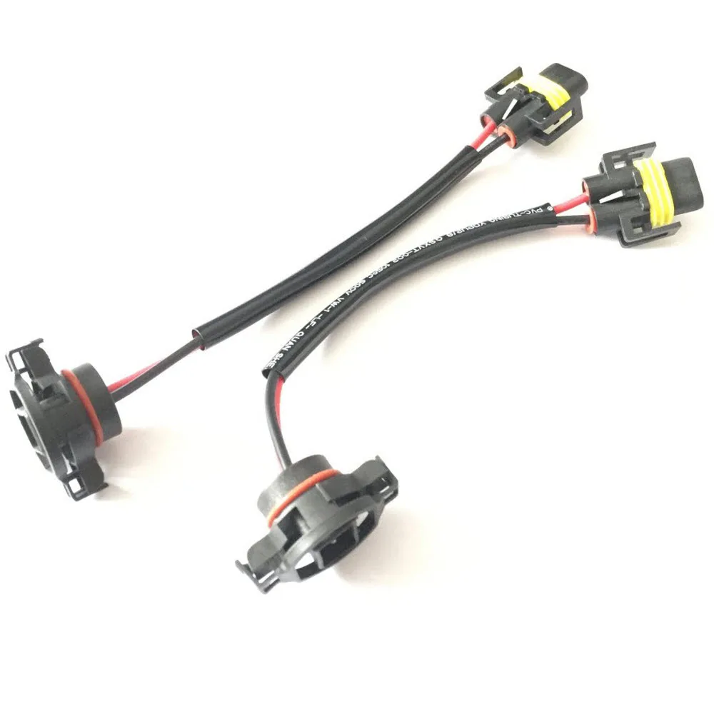 

2 Pieces 5202 (or H16) to H11 (or H8/880/881) Wiring Pigtail Conversion Harness Connector Wire Adapter Socket Plug Cable