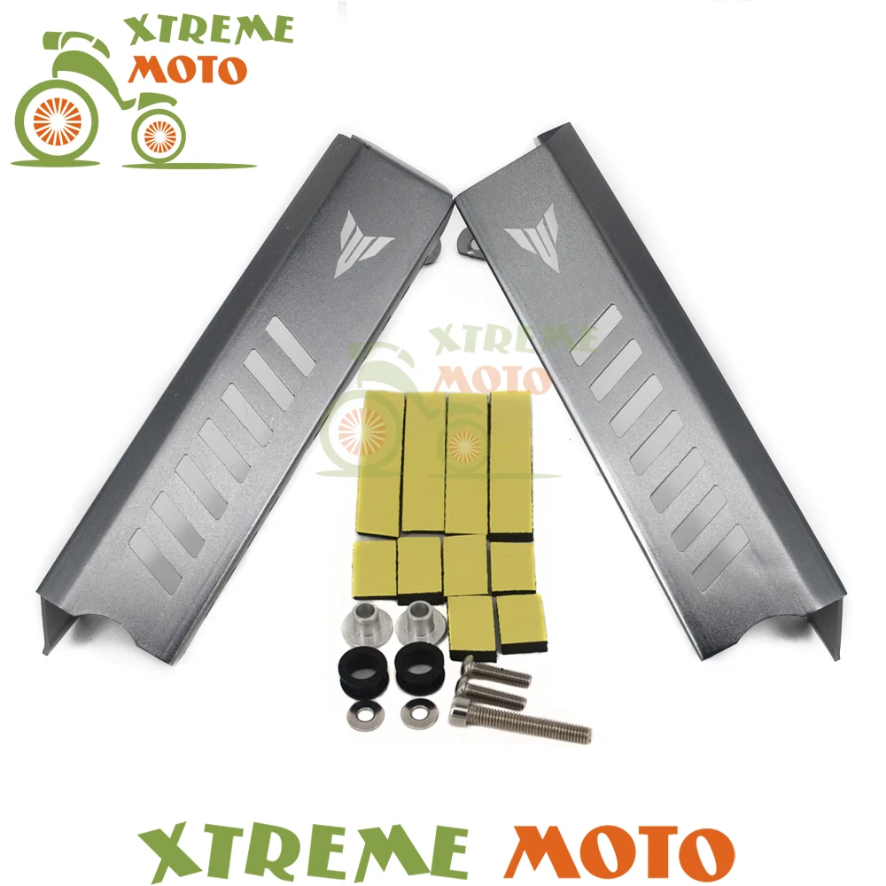 

Titanium Motorcycle Radiator Grille Guard Protector Side Covers Protector Set For MT09 FZ09 MT-09 FZ-09 14 15 16