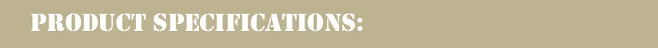 3-product specifications