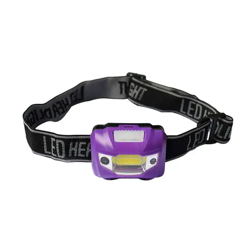 Super Bright Strong Light COB LED Waterproof Sensor Headlights powerful led flashlight headlamps lanterna led bike #4S19#F (9)