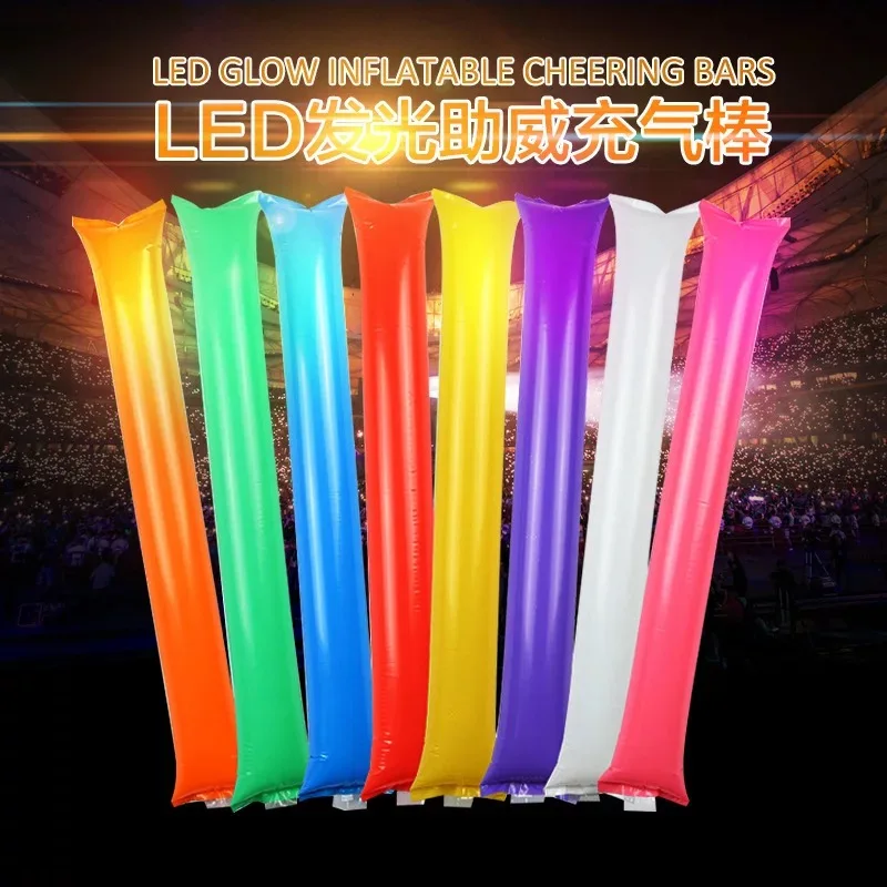 10000pcs LED Inflatable Cheer Sticks cheerleaders Stick Against Cheering Noise Maker ballon concert party | Дом и сад
