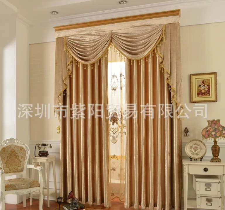 

Blackout Ready curtain ,3pcs /lot, curtains with hooks/punching/rod pocket , Adjust length for different size