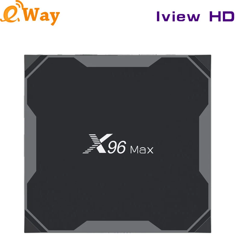 S905X2 Android 8,1 ТВ коробка X96 MAX X2 WI-FI 4 K приставка с 1 год IView HD товара арабский Греция Албании HD Спорт Каналы