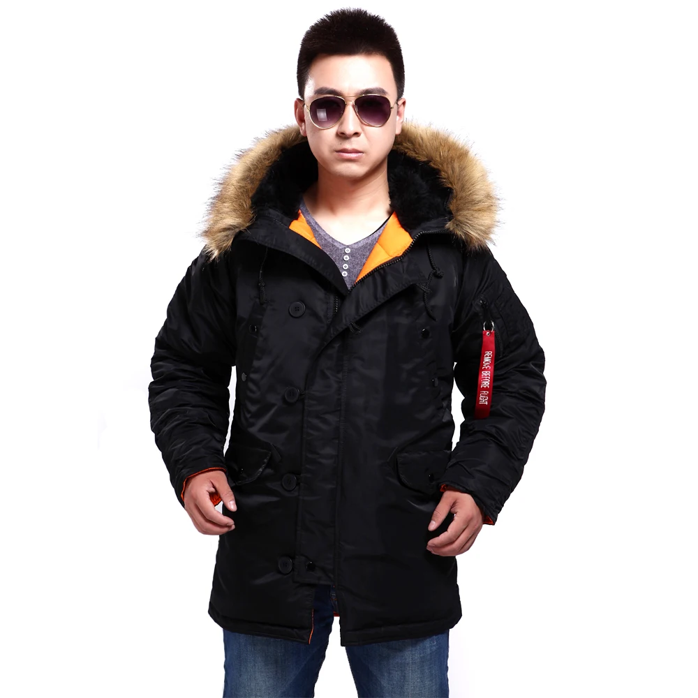 slim fit parka