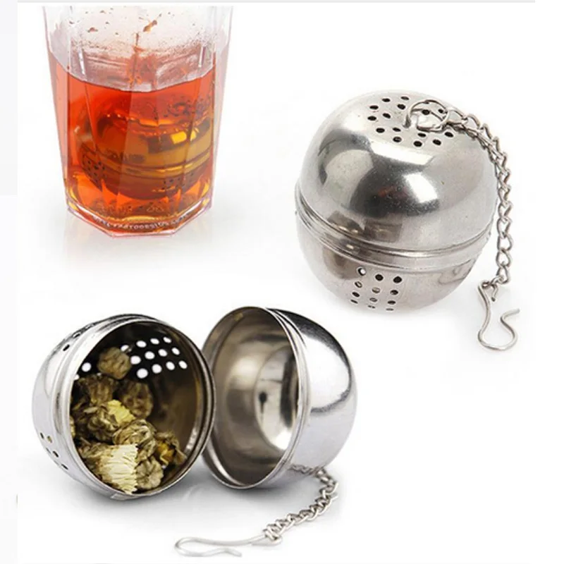 Ситечко для заваривания чая из нержавеющей стали, милый чайный шар, ситечко для заваривания, травяной фильтр для специй, кухонные инструменты F186