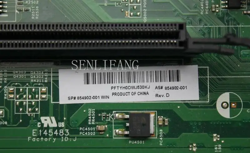 

Working 854902-001 for 510-P 15130-1 System Board Fully Tested