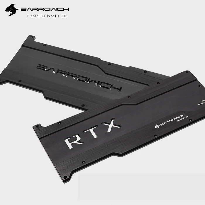 Алюминиевая задняя панель Barrow для NVIDIA RTX 2080Ti Founders Edition Block/толщина 5