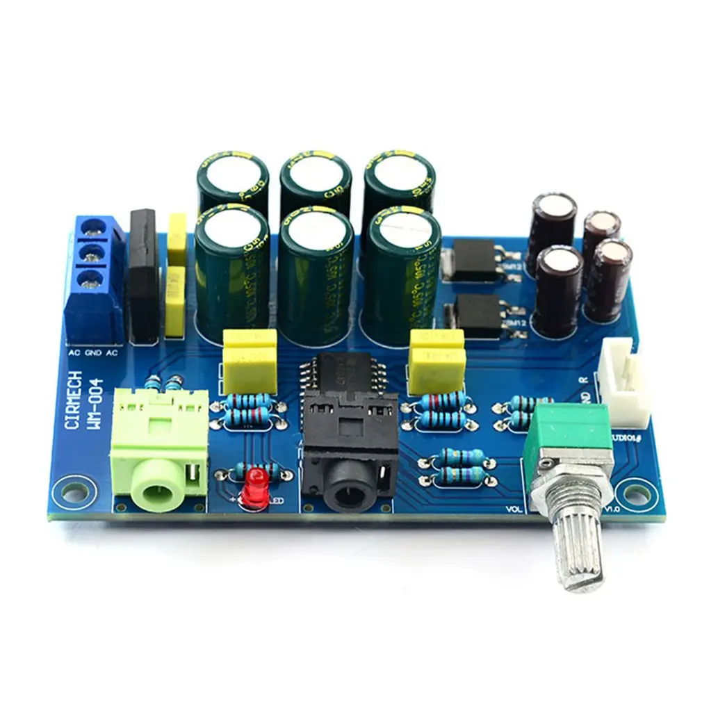 TPA6120 усилитель для наушников плата TPA6120A2 hifi нулевой шум Amplificador доска DIY/Готовая