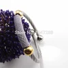 New Hot Sell Fashion Women Stainless Steel Jewelry Elastic Wire Bracelets Bangles 3