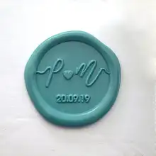 Пользовательские уплотнения воск штамп-персонализированный Свадебный Воск уплотнительный комплект-инициалы пригласительное уплотнение StampWedding пригласительное восковое уплотнение S