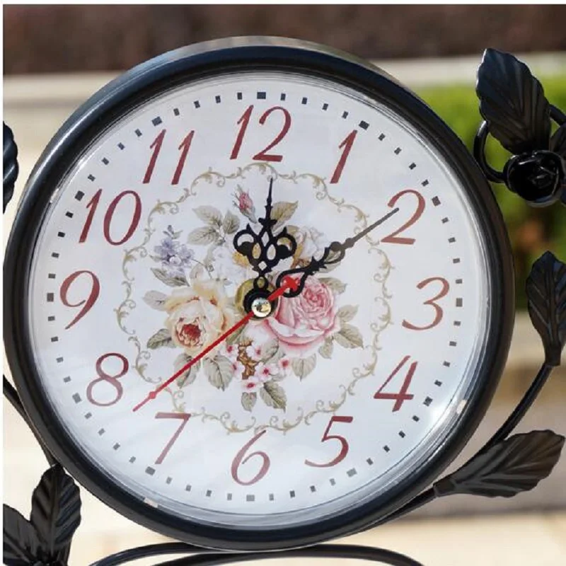 2016 европейские ретро настольные часы металлический Настольный будильник