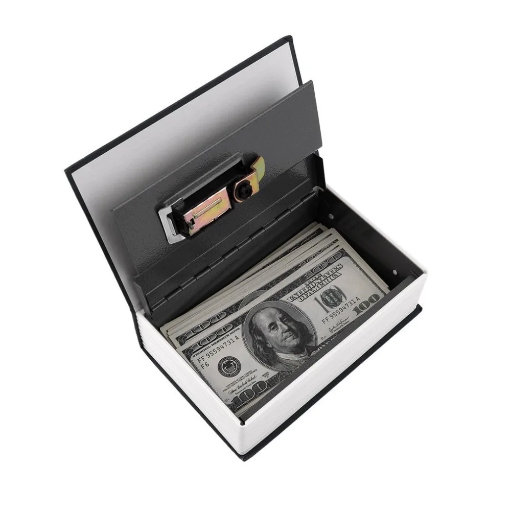 Популярные безопасные коробки-словарь секретной книги с тайником для денег безопасность безопасный замок наличные деньги монета